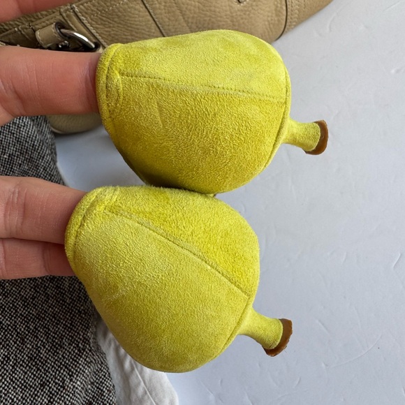 PRIORI Lime Green Suede Kitten Heels - Picture 11 of 15